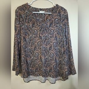 Kaffe 38 Kasalda Amber Blouse 100% Viscose Longsleeve
